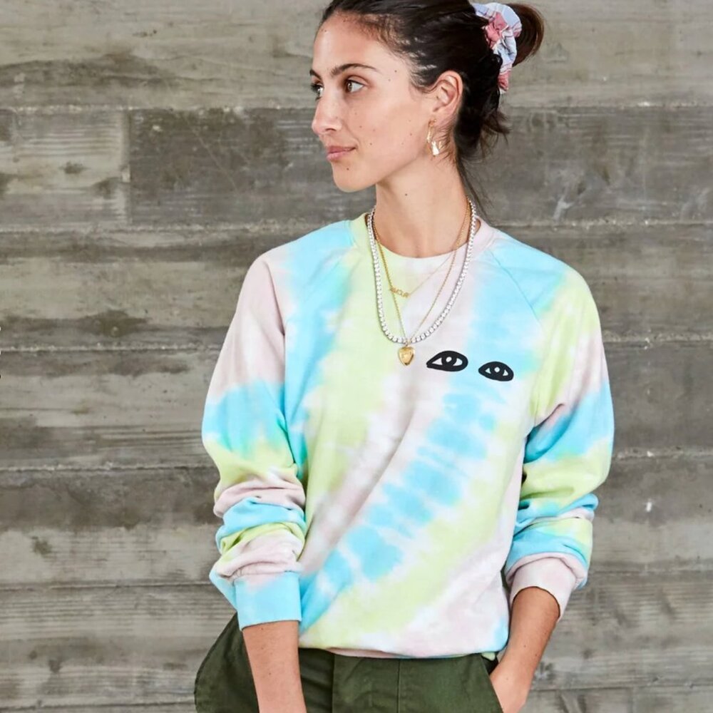 Clare V Tie-Dye Sweatshirt (Size S)